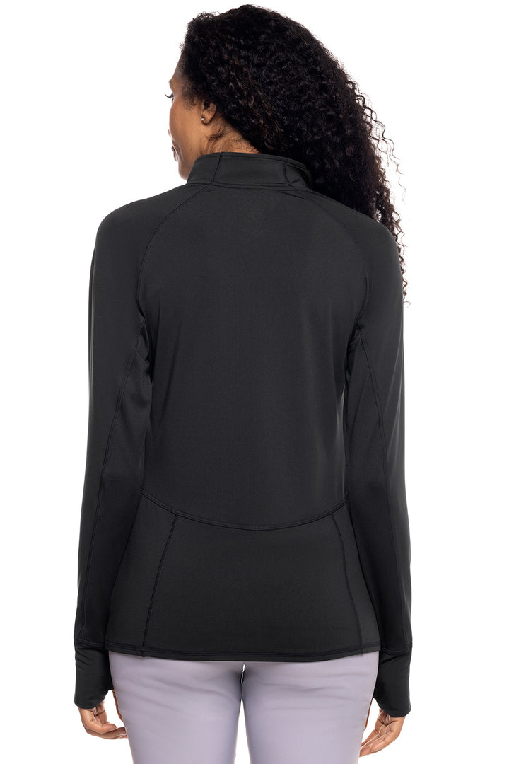 Women's Match Play Golf Pullover  | Black