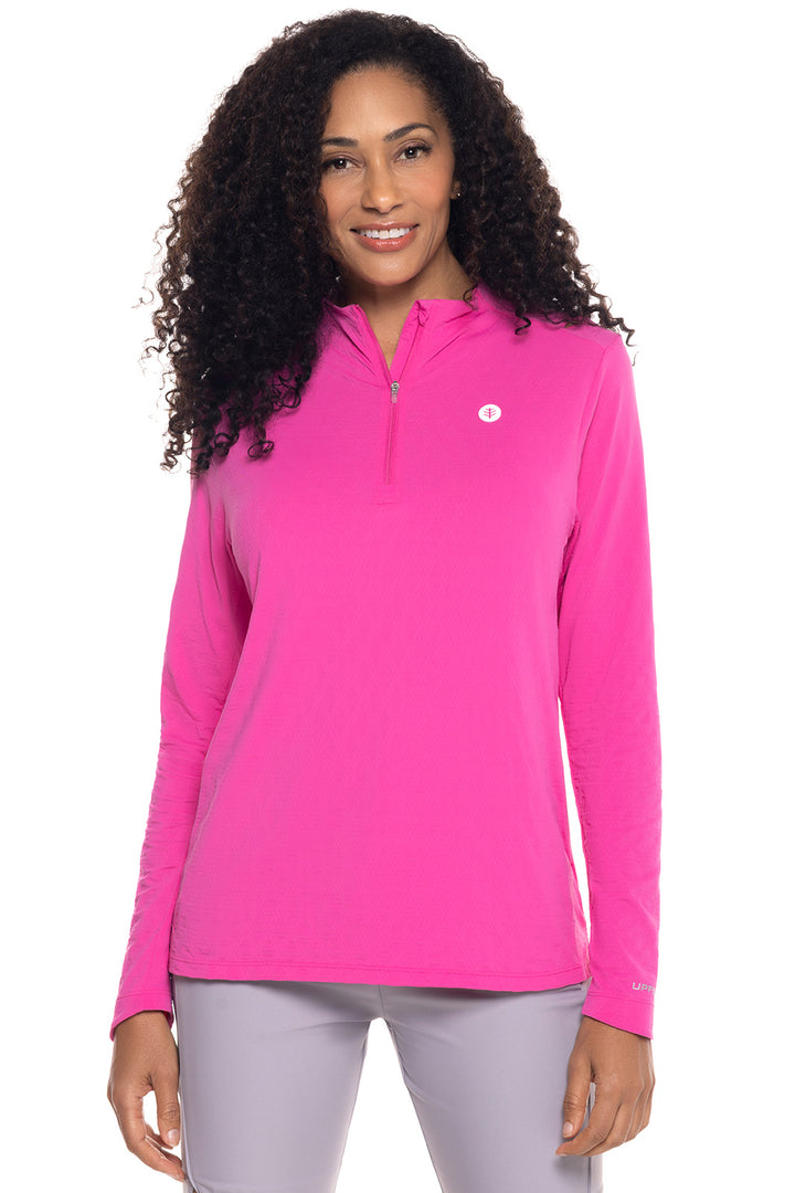 Women's Match Play Golf Pullover | Magnolia Pink