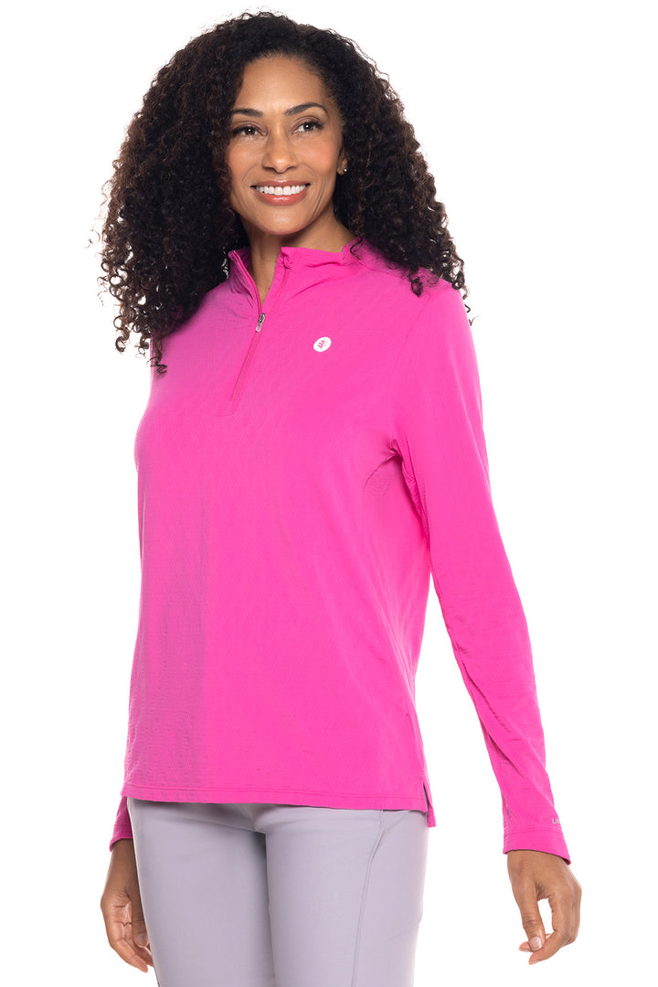 Women's Match Play Golf Pullover | Magnolia Pink