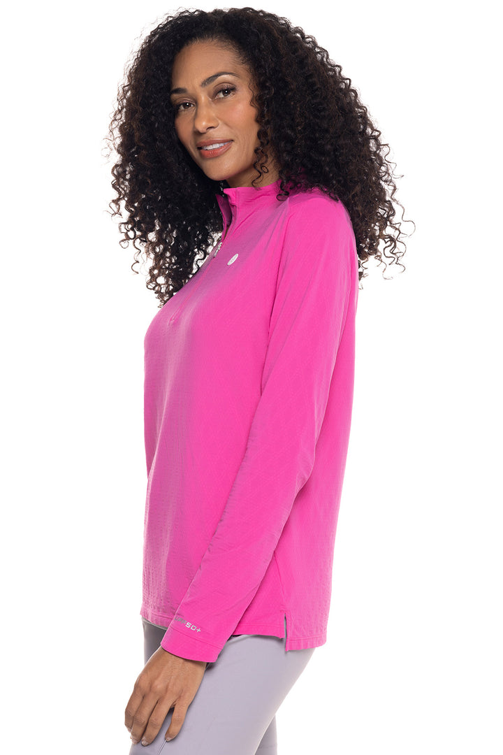 Women's Match Play Golf Pullover | Magnolia Pink