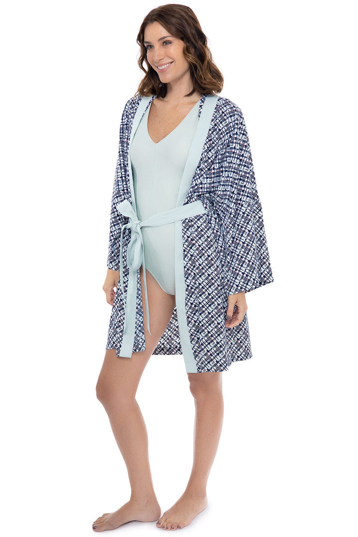 Women's Siesta Key Kijama | Navy Gulf Stream Stripe