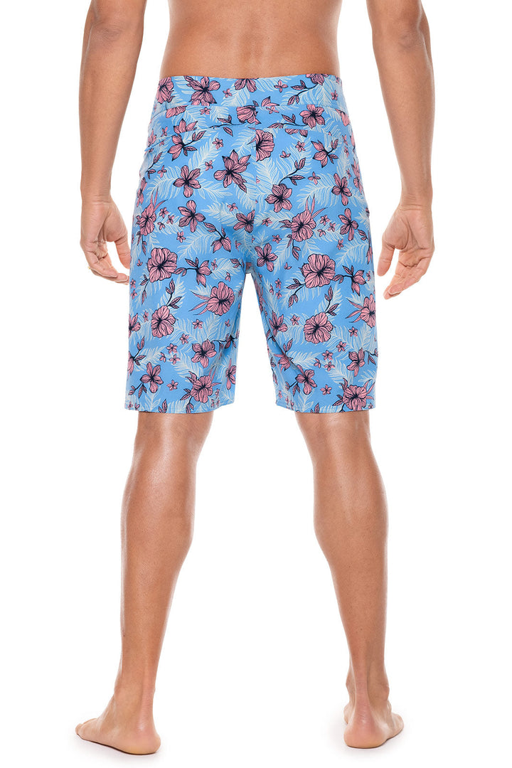 Men's San Marino Boardshort | Clear Sky Blue TROPICAL DAZE