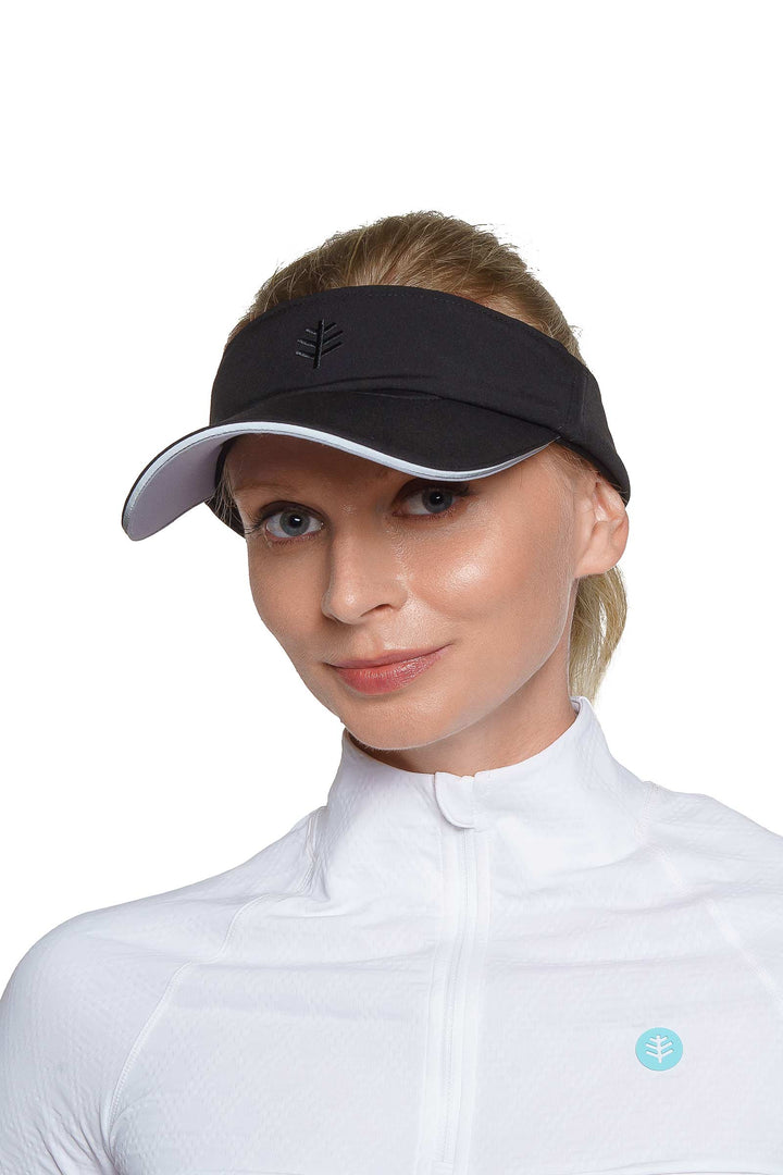 Unisex Ultimate Golf Visor Breathable | Black