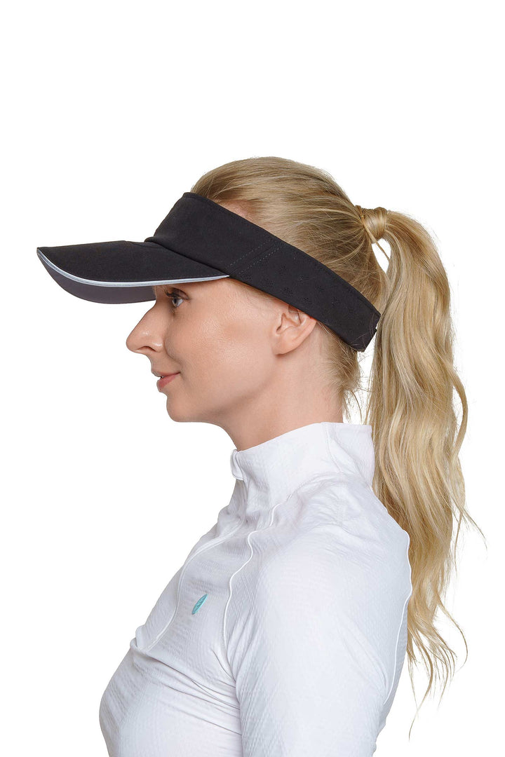 Unisex Ultimate Golf Visor Breathable | Black