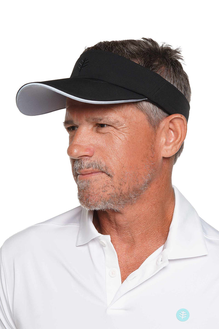 Unisex Ultimate Golf Visor Breathable | Black