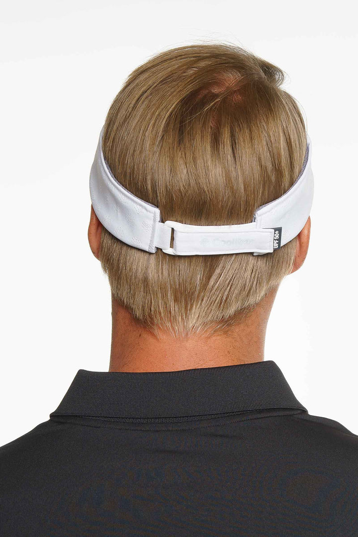 Unisex Ultimate Golf Visor Breathable | White