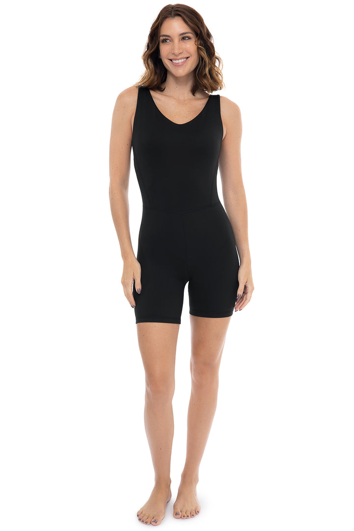 Women's Lotus Bodysuit | Black