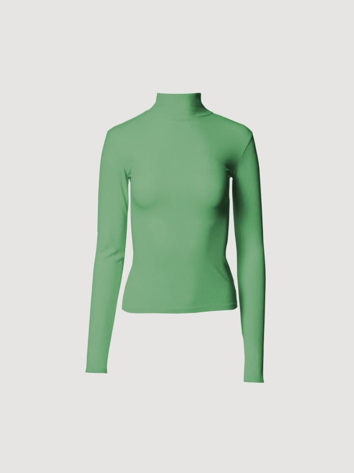 Women's Roule Turtle Neck Top | Matcha