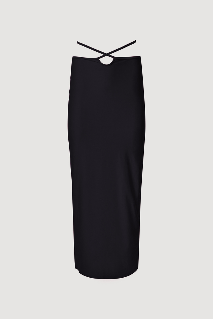 Sandbar - Midi Skirt | Black