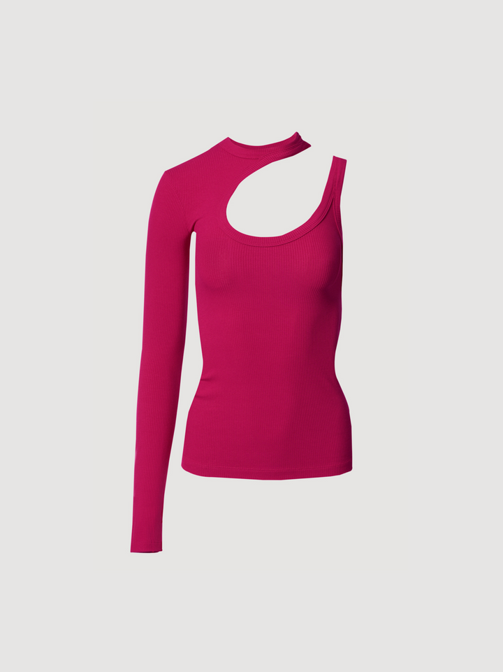 Eden - Cut Out Top | Magenta