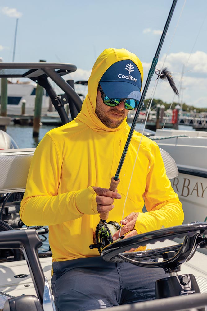 Men's Andros Fishing Hoodie | Bold Yellow – Coolibar