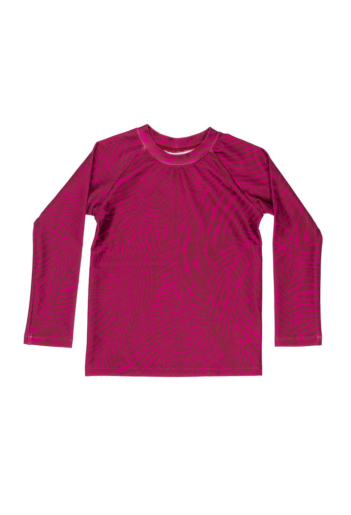 Mini Blake - Kids Long Sleeve Rash Guard - Ocean Imprint | Ocean Imprint