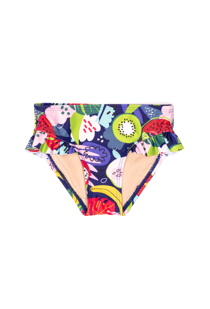 Mini Gemma - Girls Ruffle Swim Bottom - Island Time | Island Time