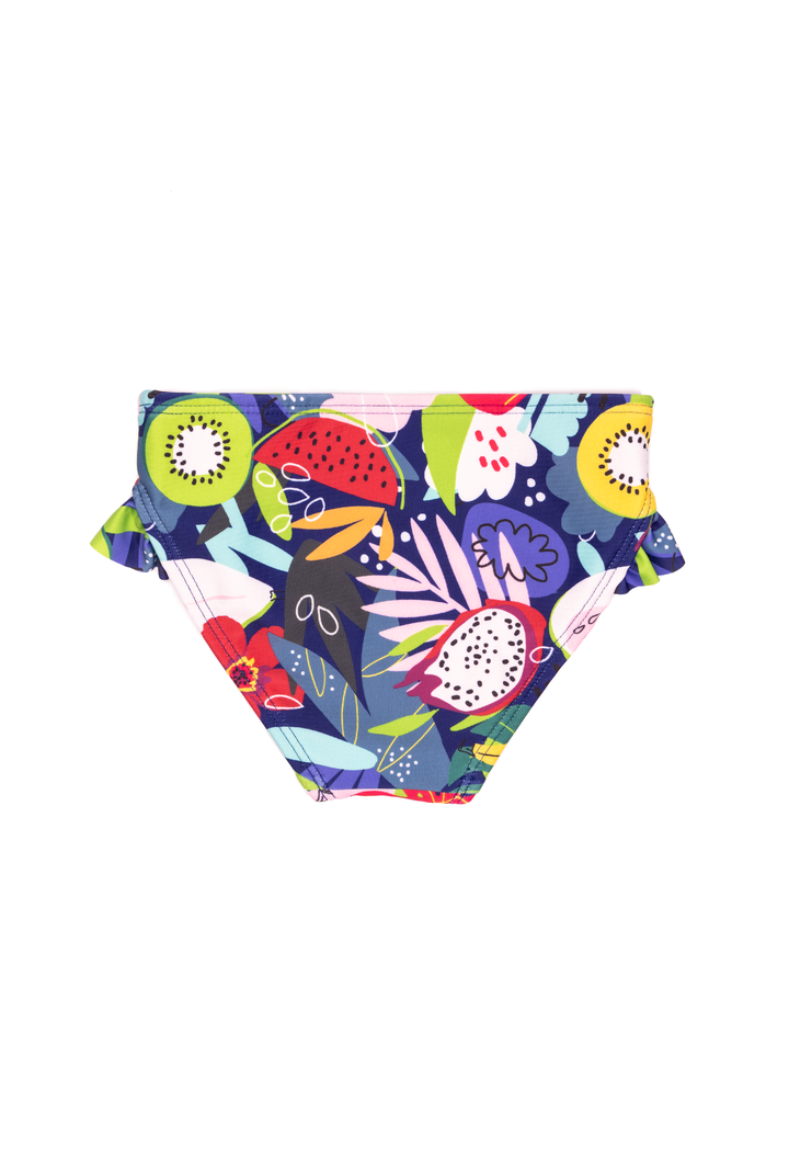 Mini Gemma - Girls Ruffle Swim Bottom - Island Time | Island Time