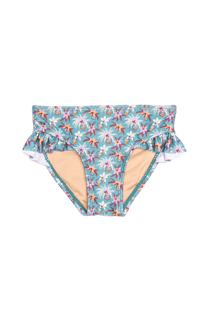 Mini Gemma - Girls Ruffle Swim Bottom - Royal Orchid | Royal Orchid