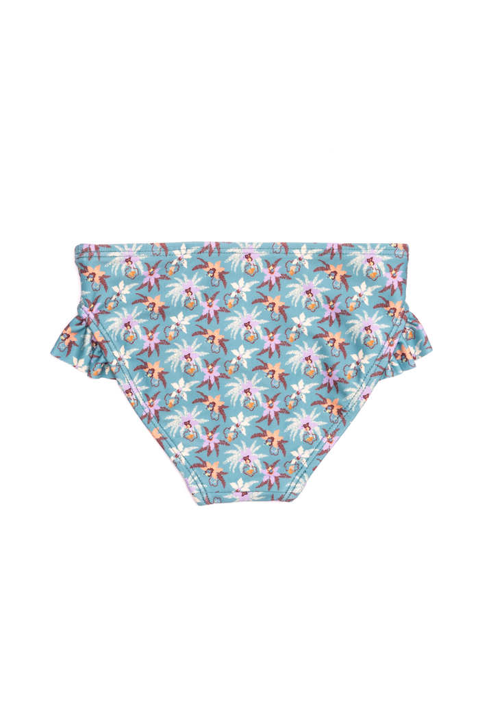 Mini Gemma - Girls Ruffle Swim Bottom - Royal Orchid | Royal Orchid