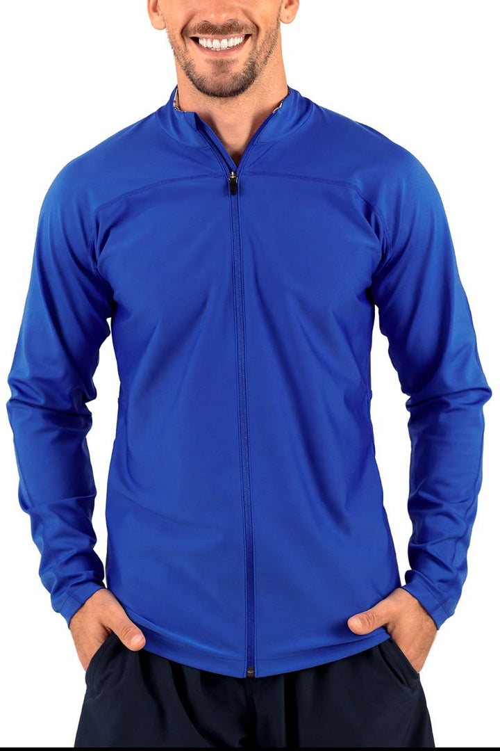 Men's Menorca Long Sleeve Water Jacket | Baja Blue