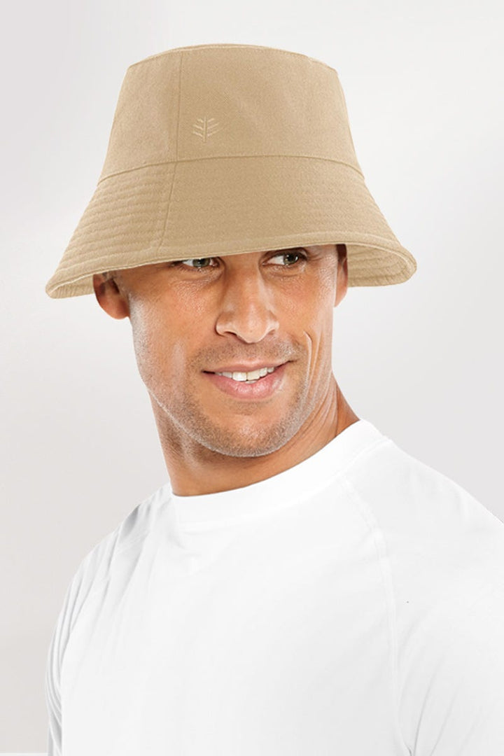 Men's Gavin Cotton Bucket Hat | Tan