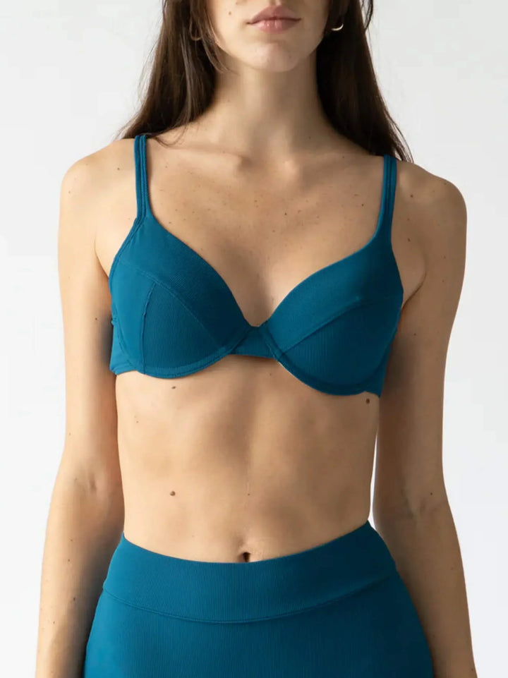 Celeste - Underwire Swim Bra - Ocean | Ocean