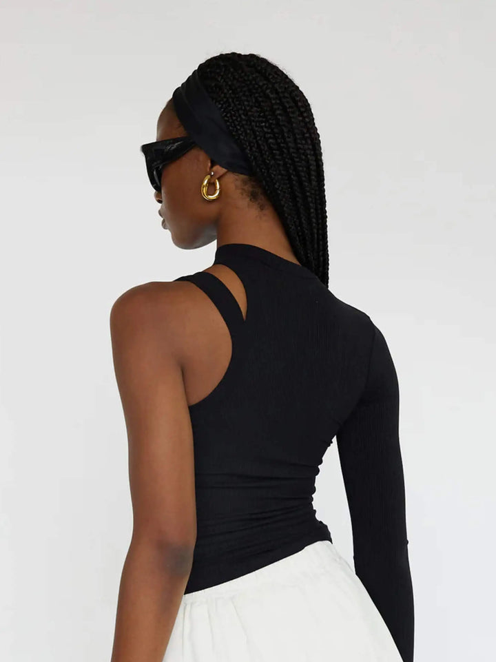 Eden - Cut Out Top | Black