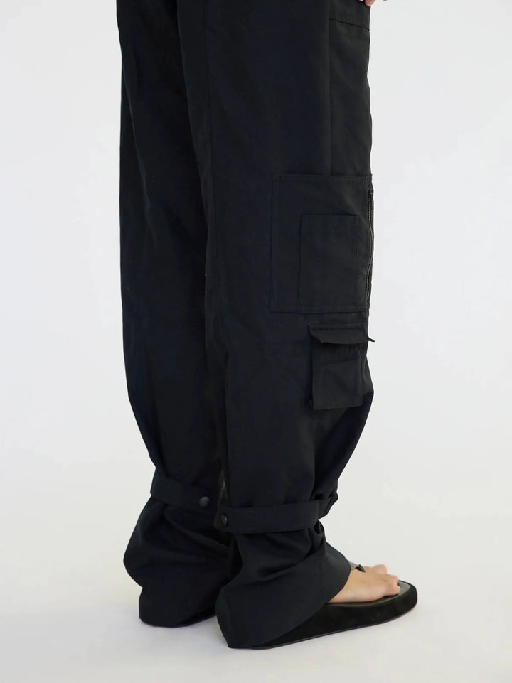 Gabrielle - Cargo Trouser Pant | Black