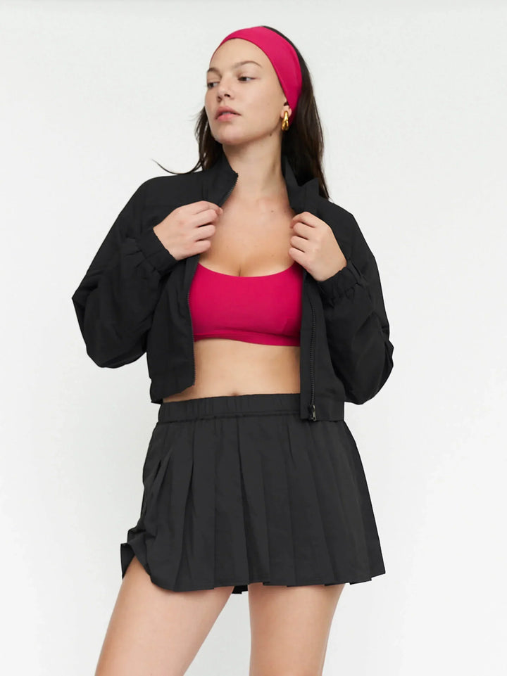 Moke - Strap Athleisure Top | Magenta