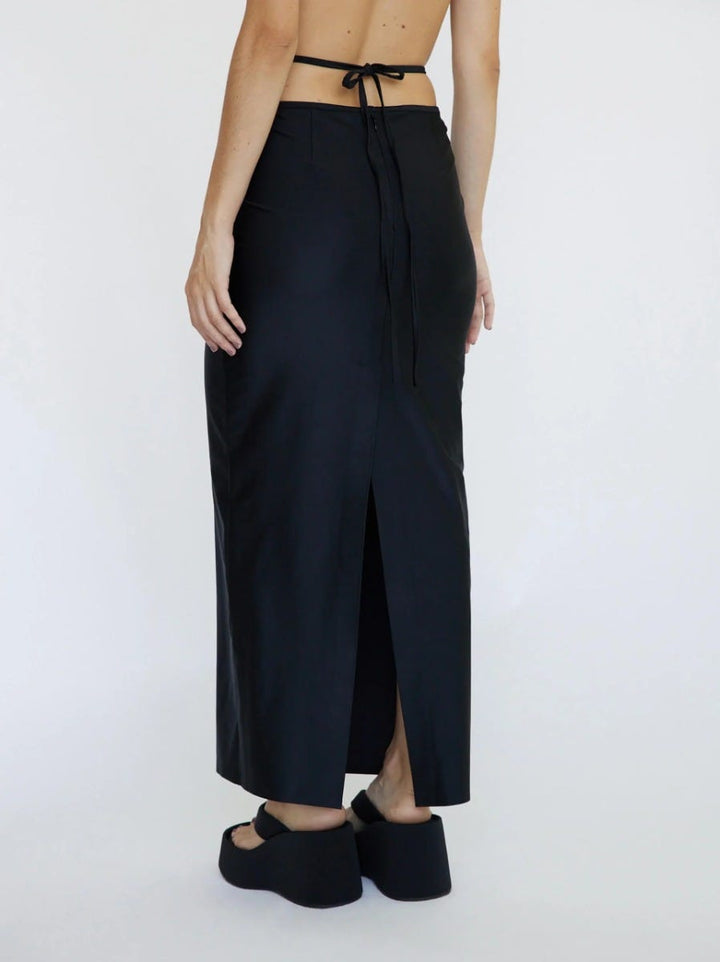 Sandbar - Midi Skirt | Black